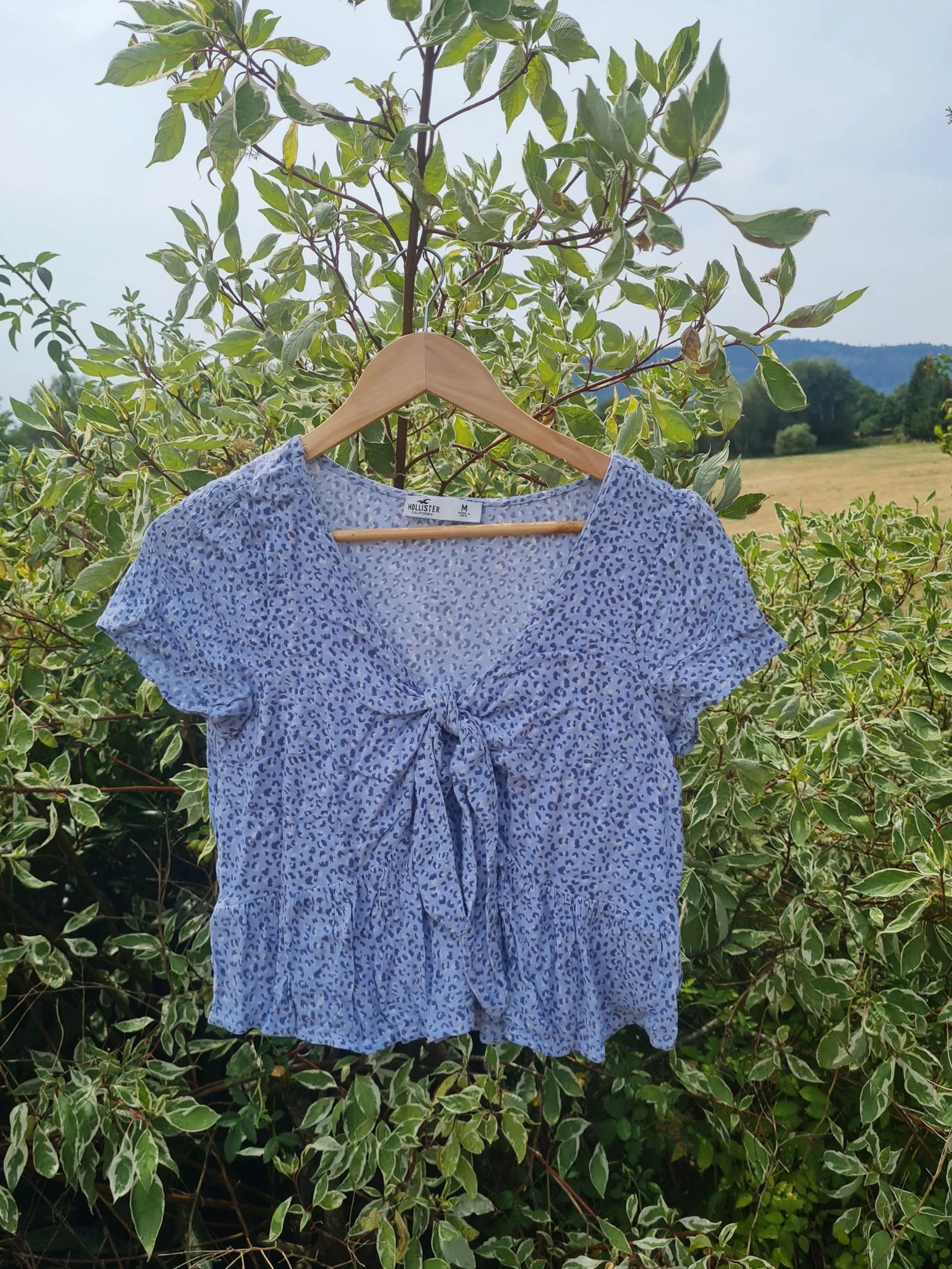 Top court bleu 🌺 Hollister